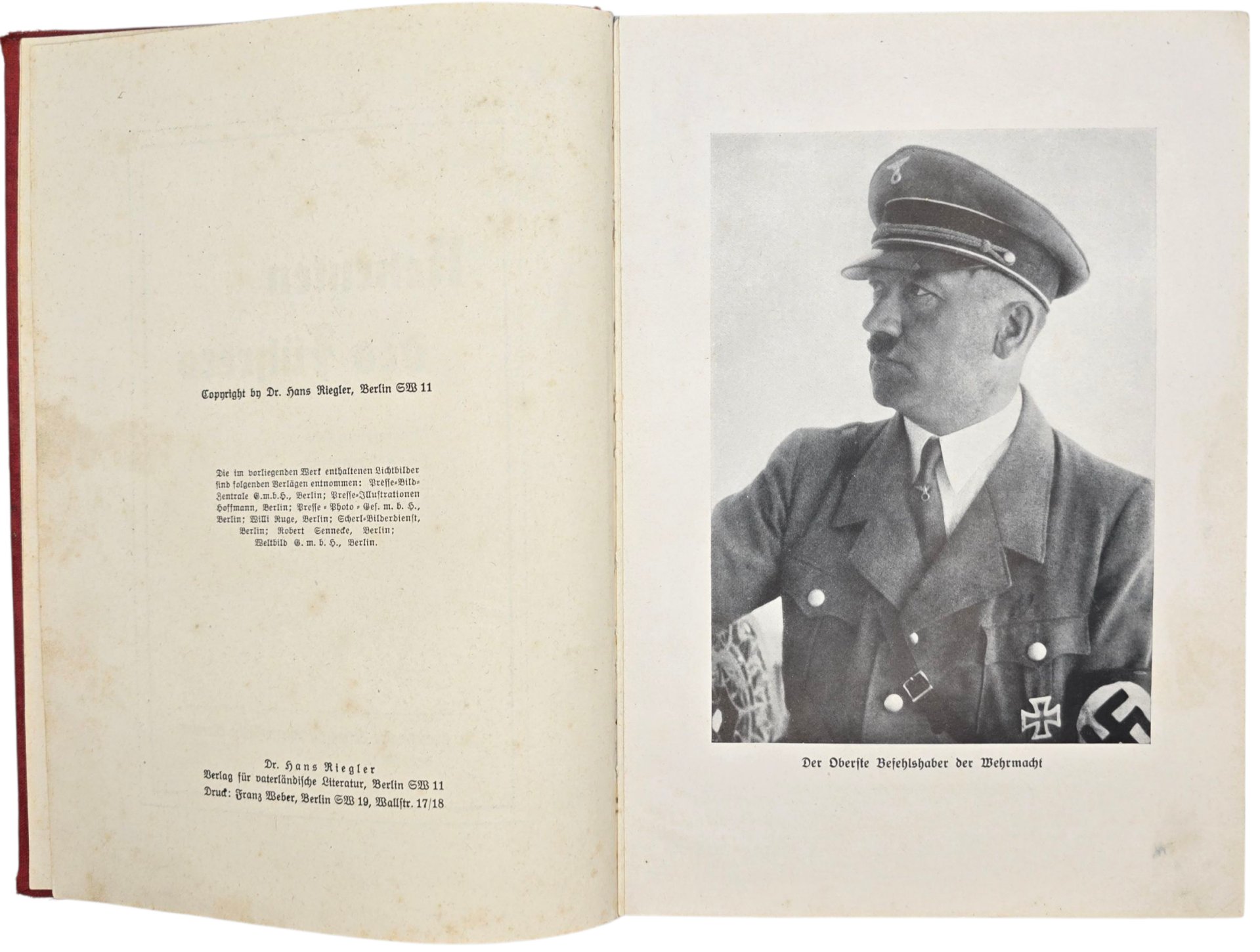 Original WW2 German NSDAP Book - Rekruten des Führers, Hans Flemming (1937) — image 3