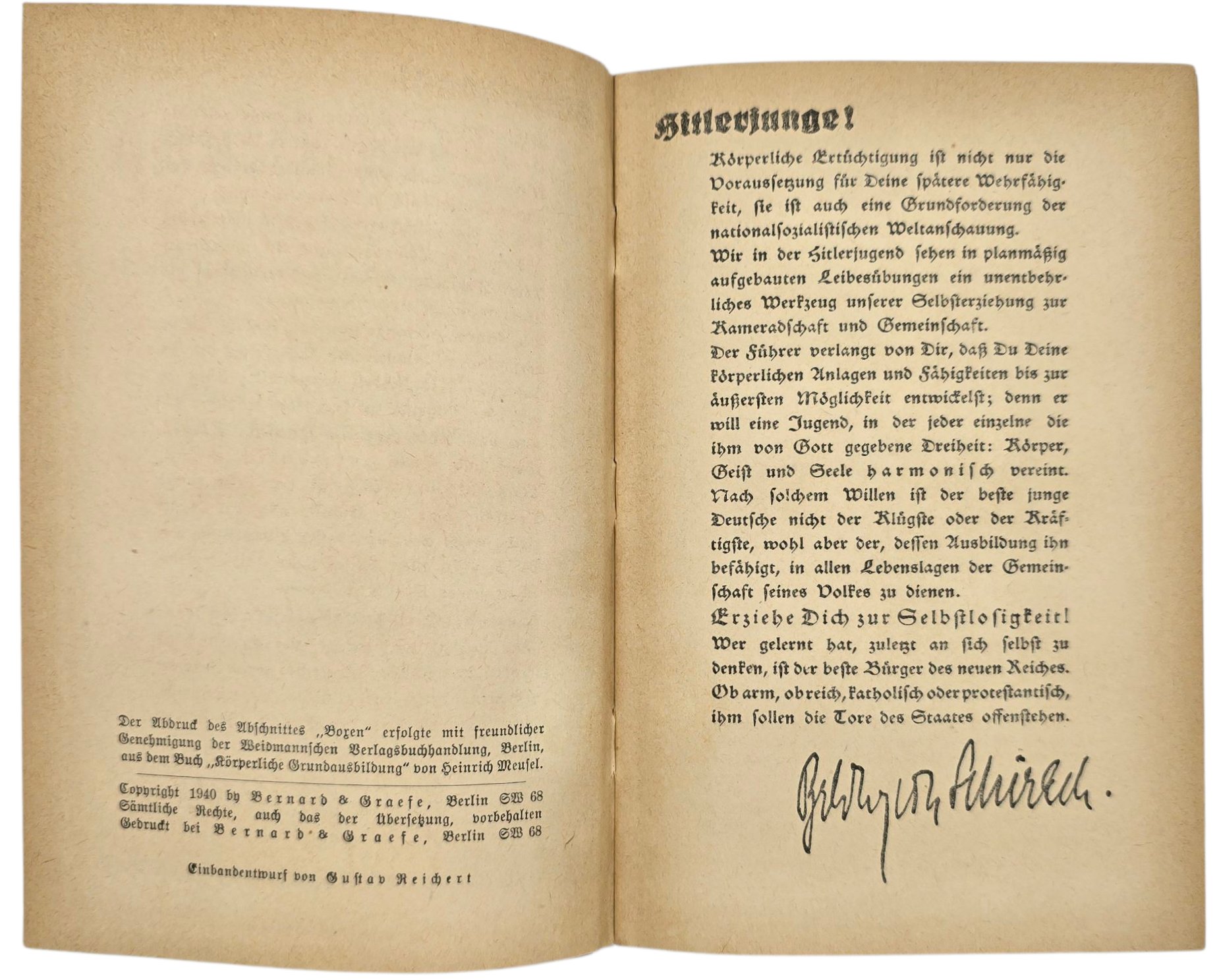 Original WW2 German Book - HJ im Dienst (1940) — image 3