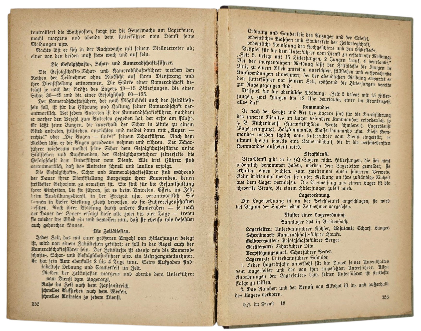 Original WW2 German Book - HJ im Dienst (1940) — image 9