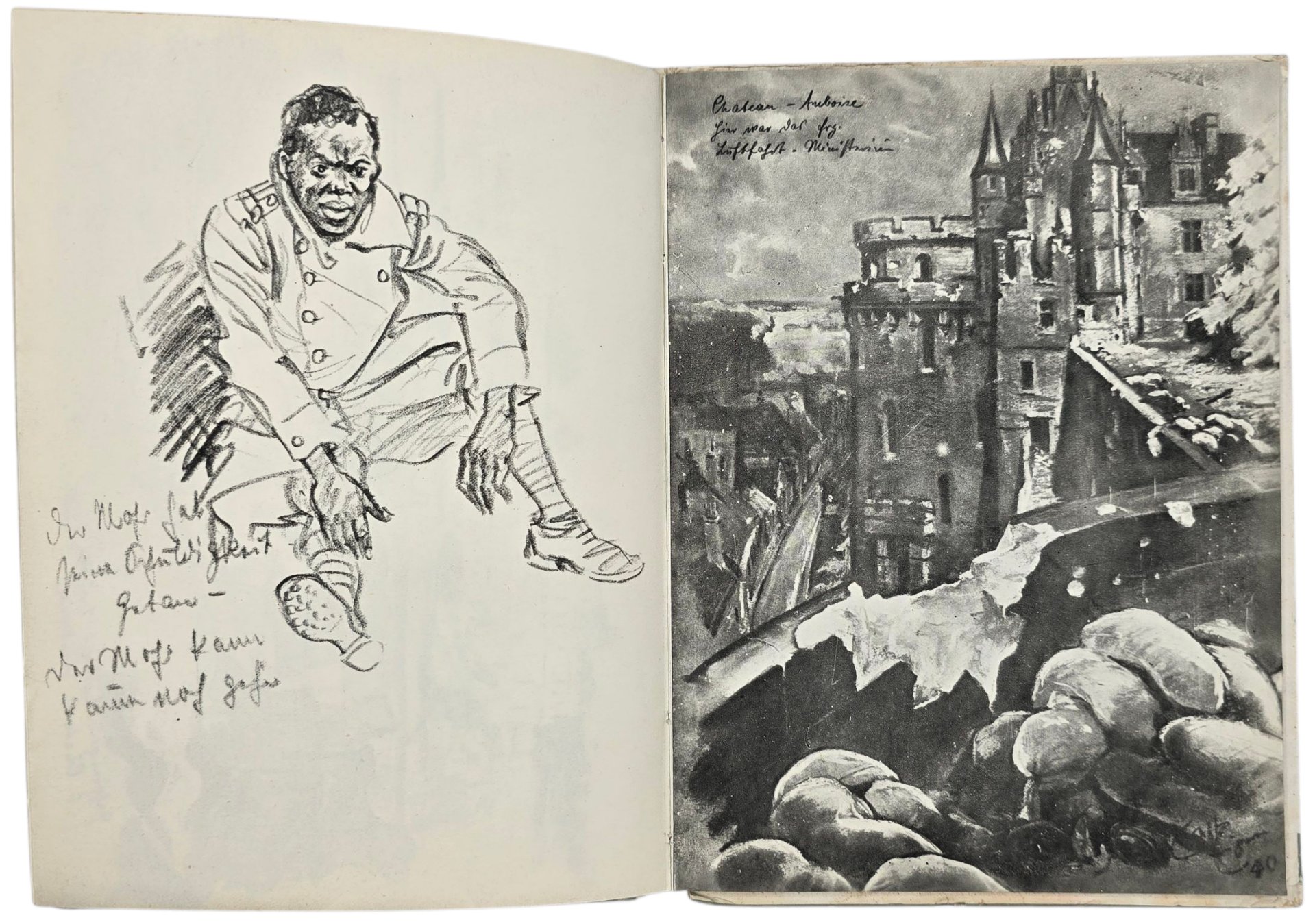 Original WW2 German Book - Mein Skizzenbuch, Ernst Eigener (1941) — image 8