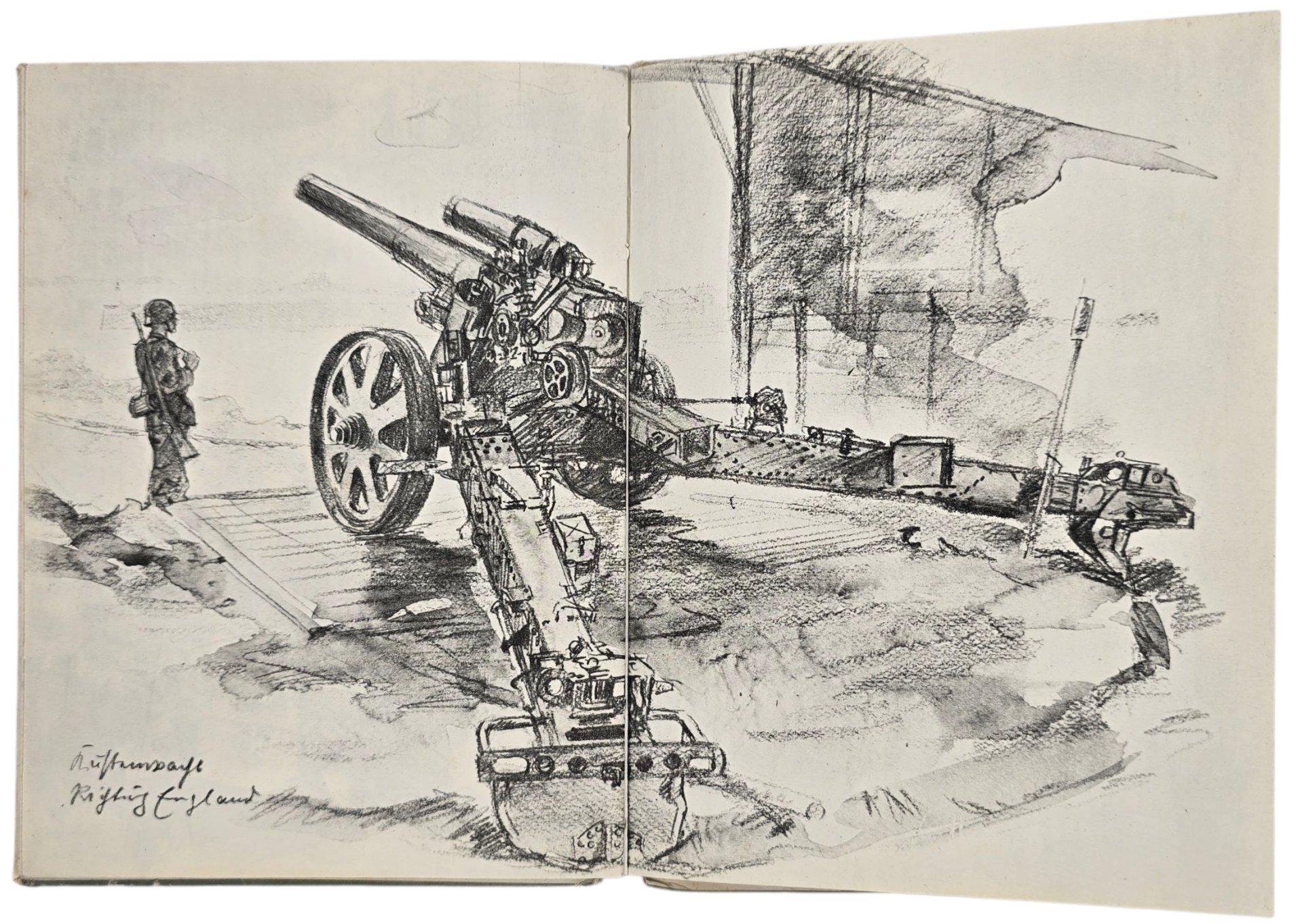 Original WW2 German Book - Mein Skizzenbuch, Ernst Eigener (1941) — image 9