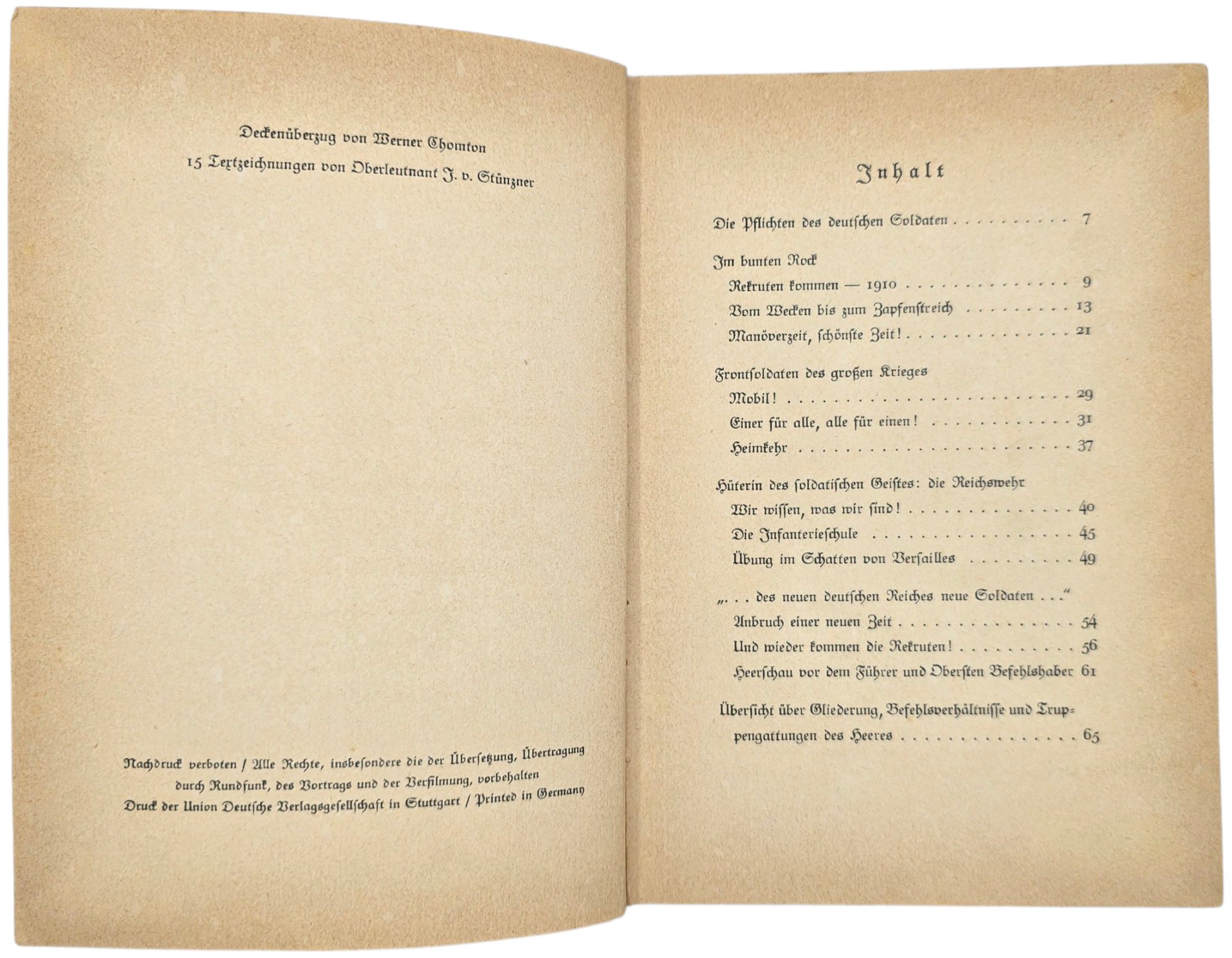 Original WW2 German Book - Kasernenhof und Feldquartier, Harald Lindenberg (1934) — image 3