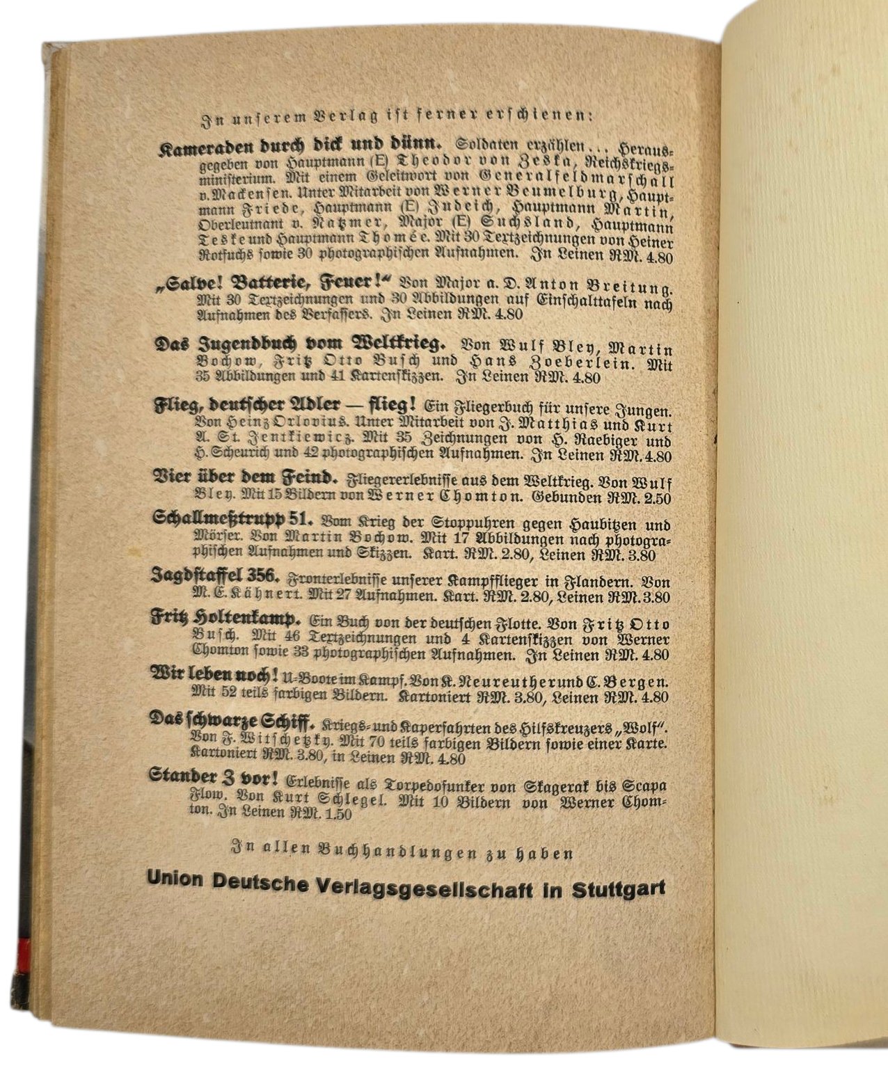 Original WW2 German Book - Kasernenhof und Feldquartier, Harald Lindenberg (1934) — image 7