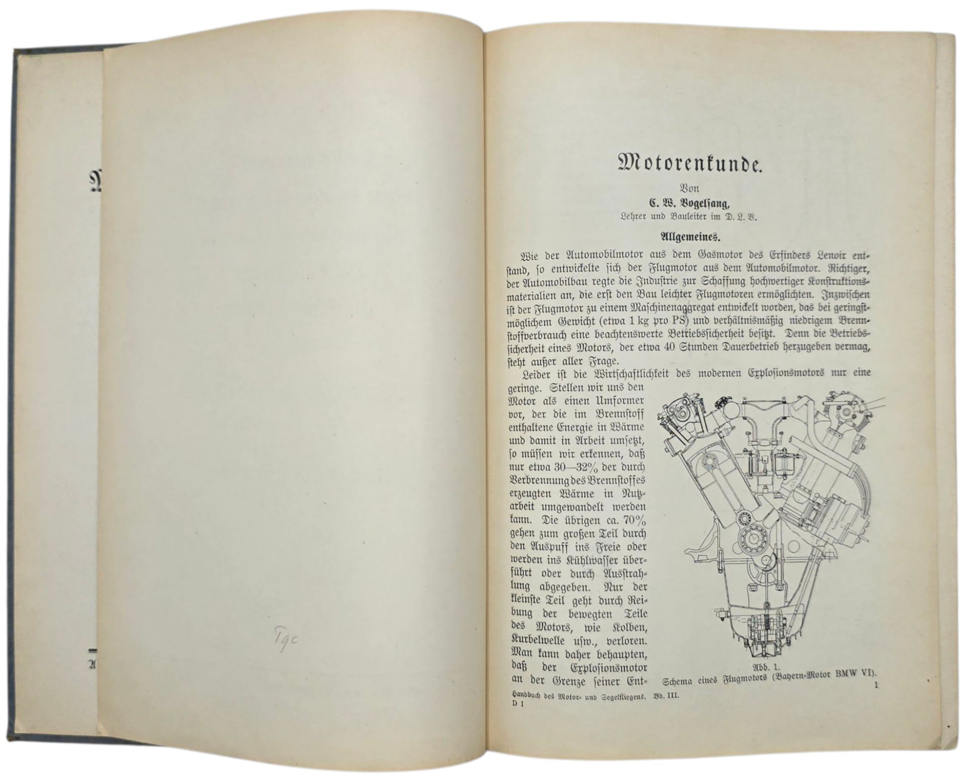 Original WW2 German Luftwaffe Book - Handbuch des Motor und Segelfliegens band 3, Vogelsang (1936) — image 4