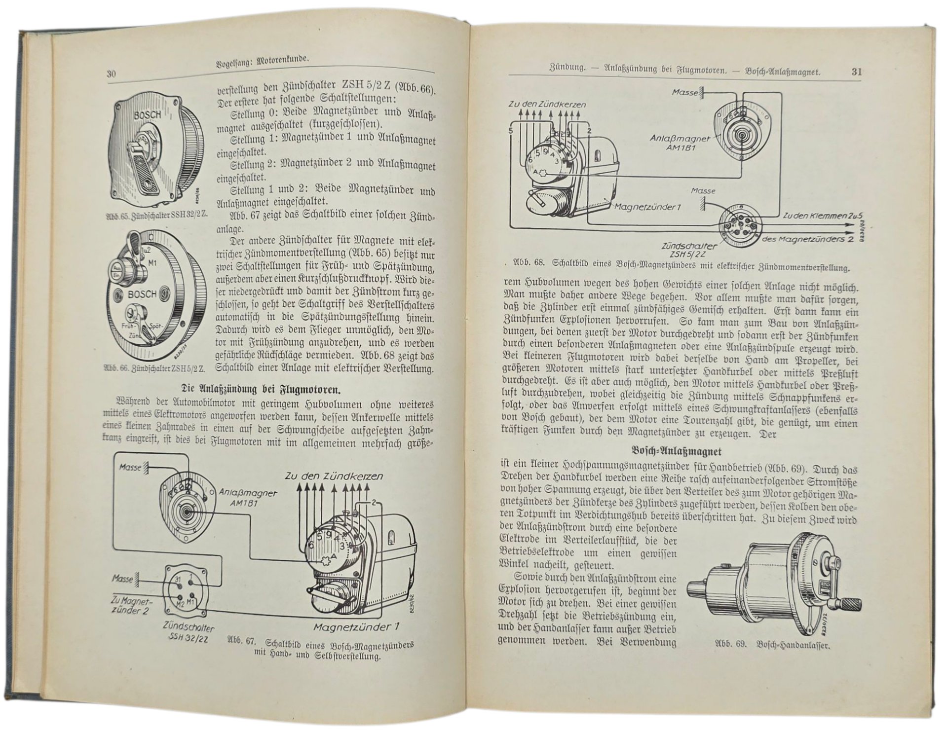 Original WW2 German Luftwaffe Book - Handbuch des Motor und Segelfliegens band 3, Vogelsang (1936) — image 5