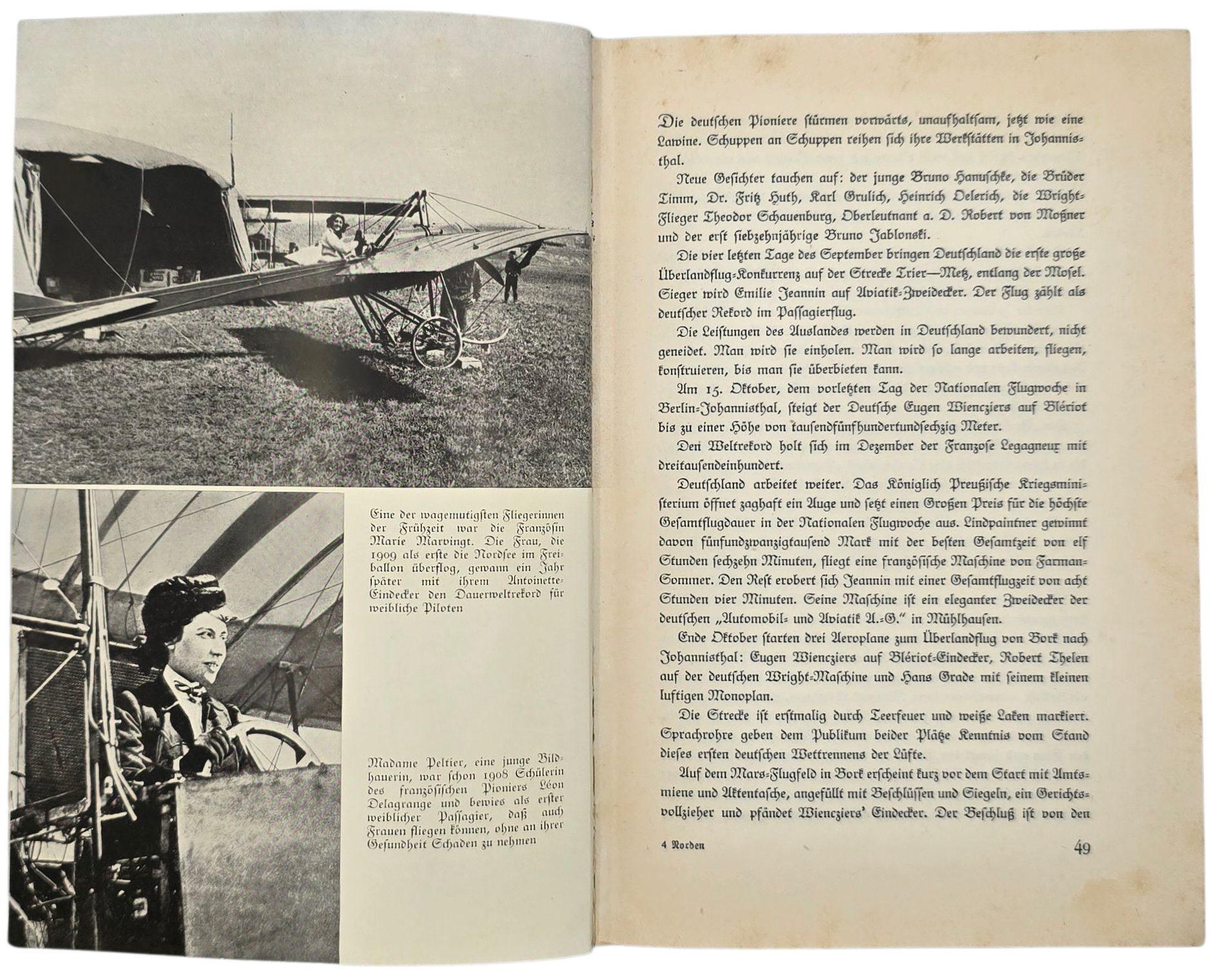 Original WW2 German Luftwaffe Book - Flügel am Horizont, Adalbert Norden (1939) — image 5