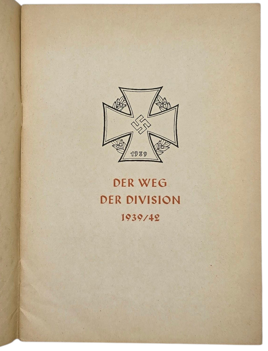 Original WW2 German Brochure - Der weg der Division (1939- 1942) — image 2