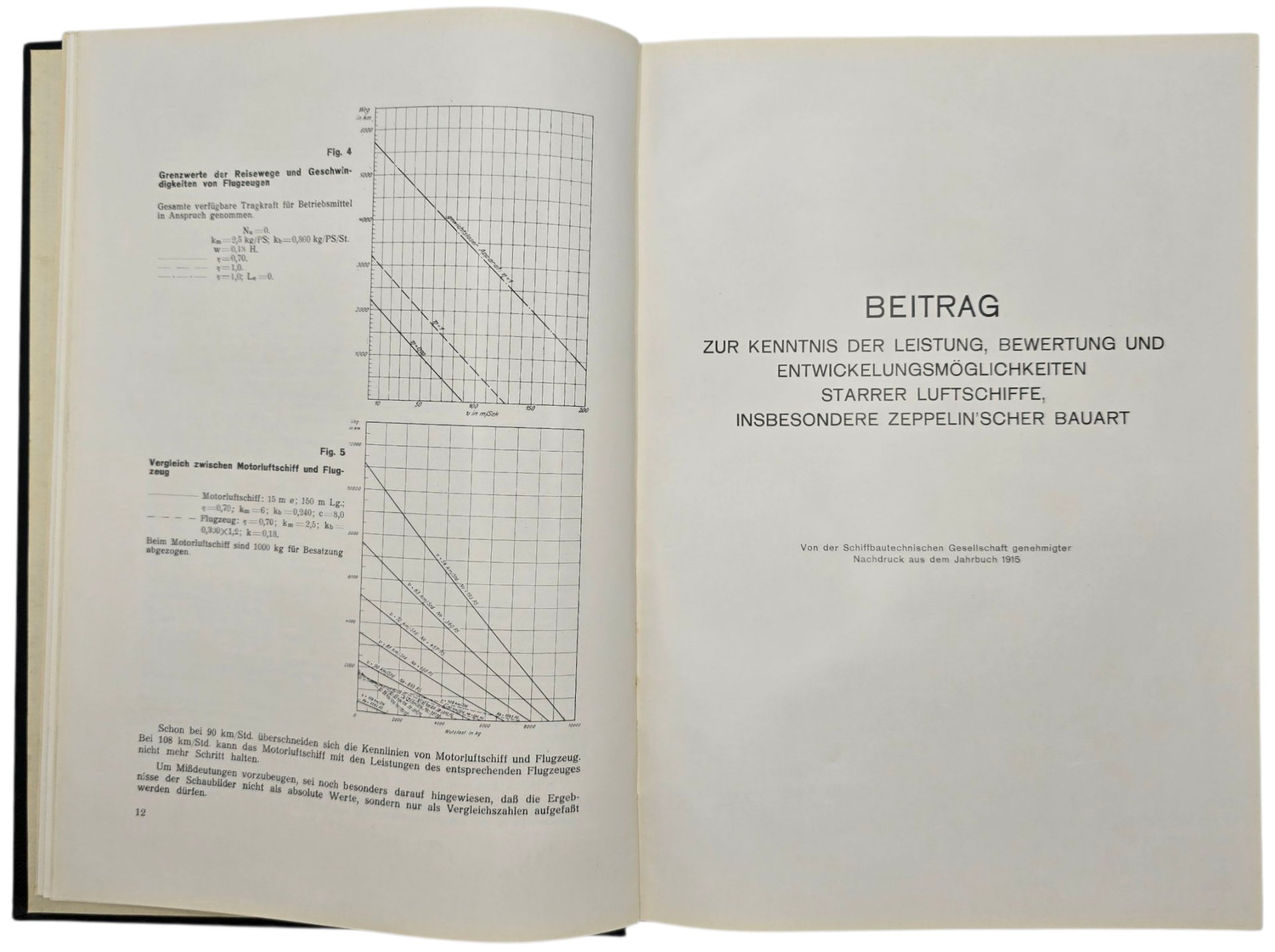 Original WW2 German Luftwaffe Book - Vorträge und Abhandlungen aus dem Gebiete des Flugzeugbaues und Luftschiffbaues C. Dornier (1930) — image 4