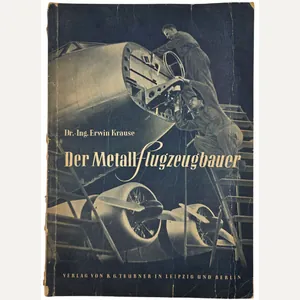 Original WW2 German Luftwaffe Brochure - Der Metall Flugzeugbauer, Erwin …