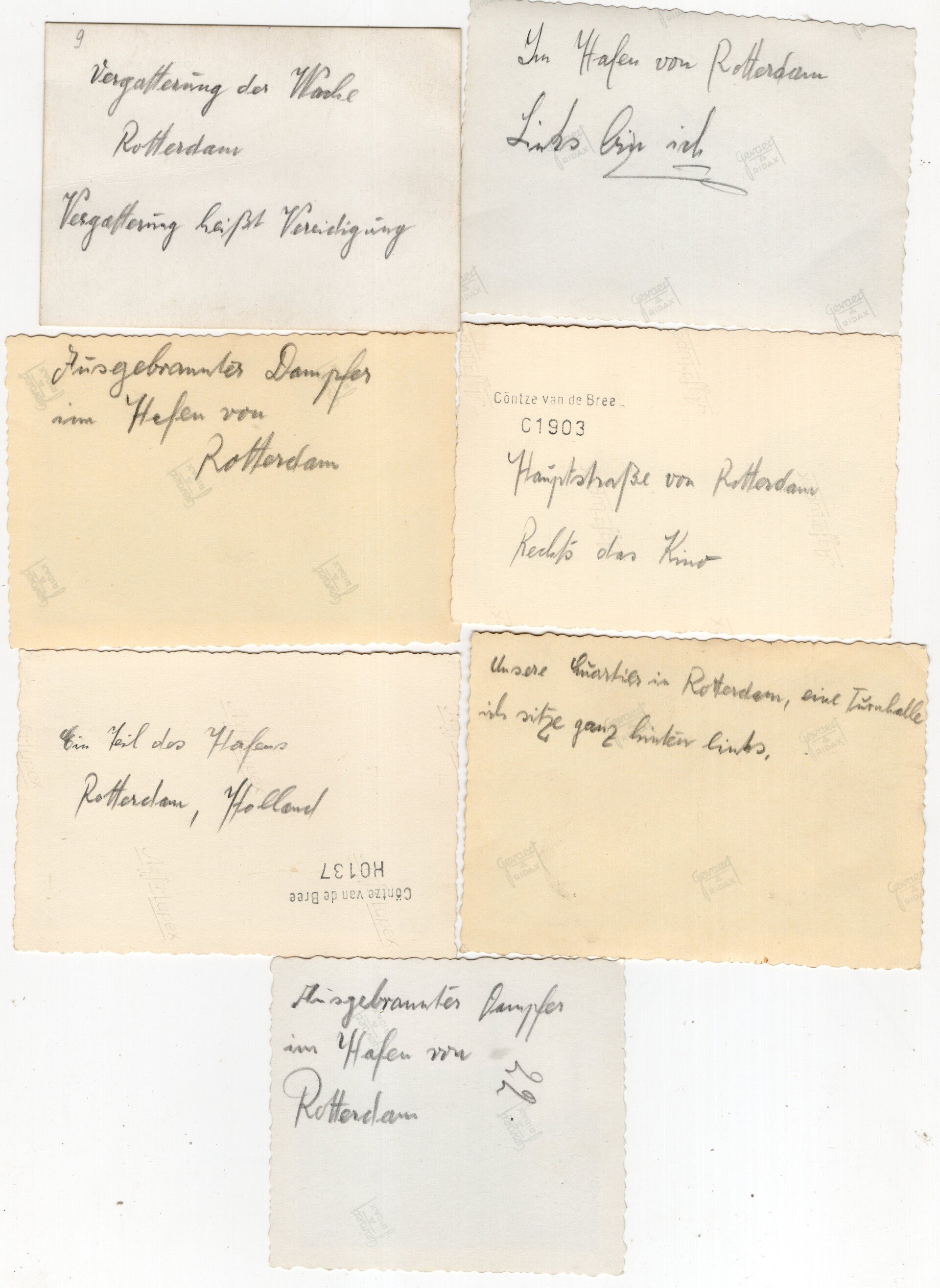 Original WW2 German Photo - Wehrmacht blitzkrieg on Rotterdam, Holland, May (1940) — image 8