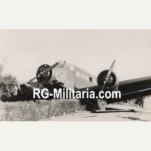 Original WW2 German Photo - Rijksweg near Delft with landed …