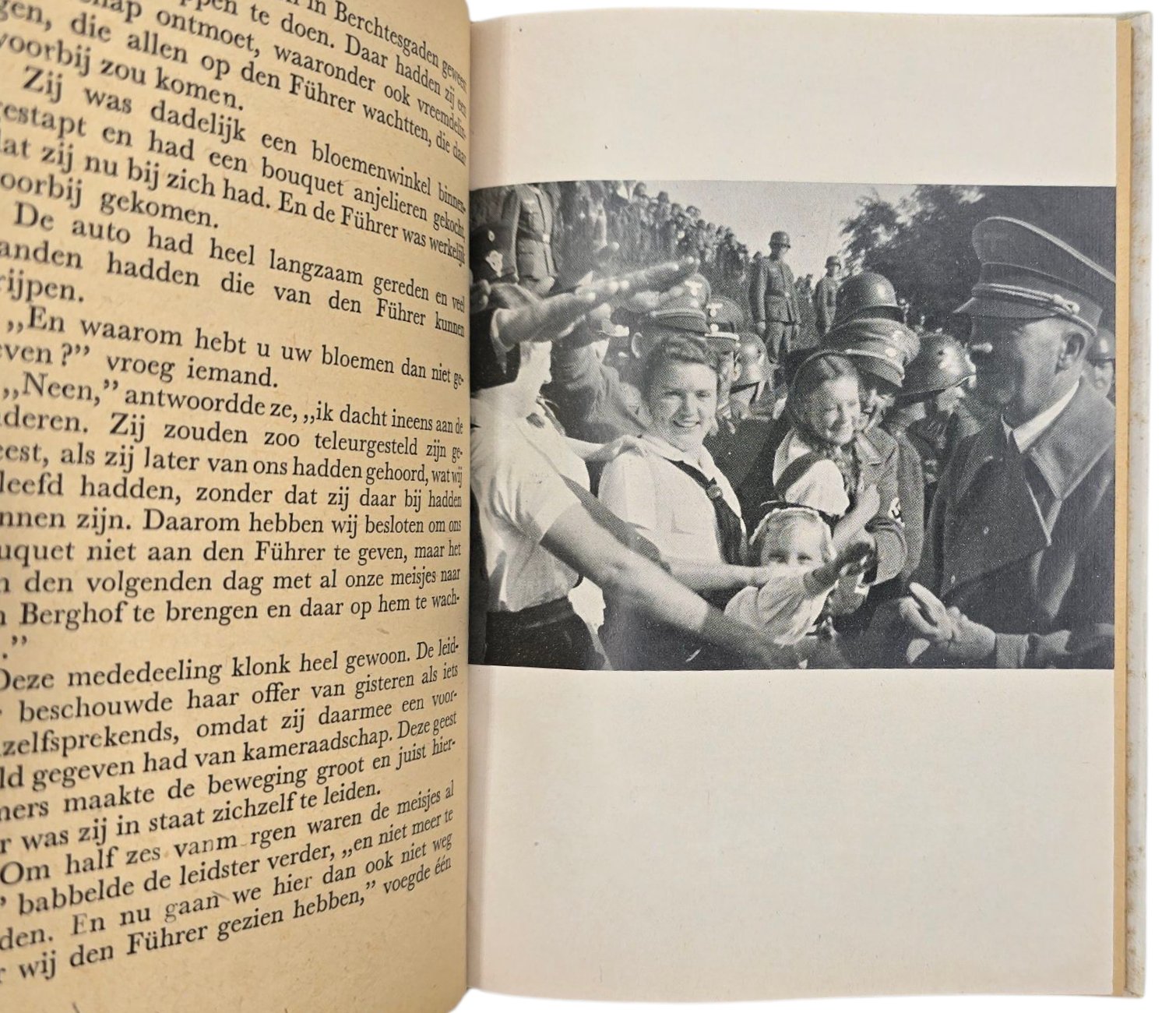 Original WW2 Dutch Collaboration NSB Book - Wij hebben den Führer gezien, Wilhelm Dissmann (1944) — image 4