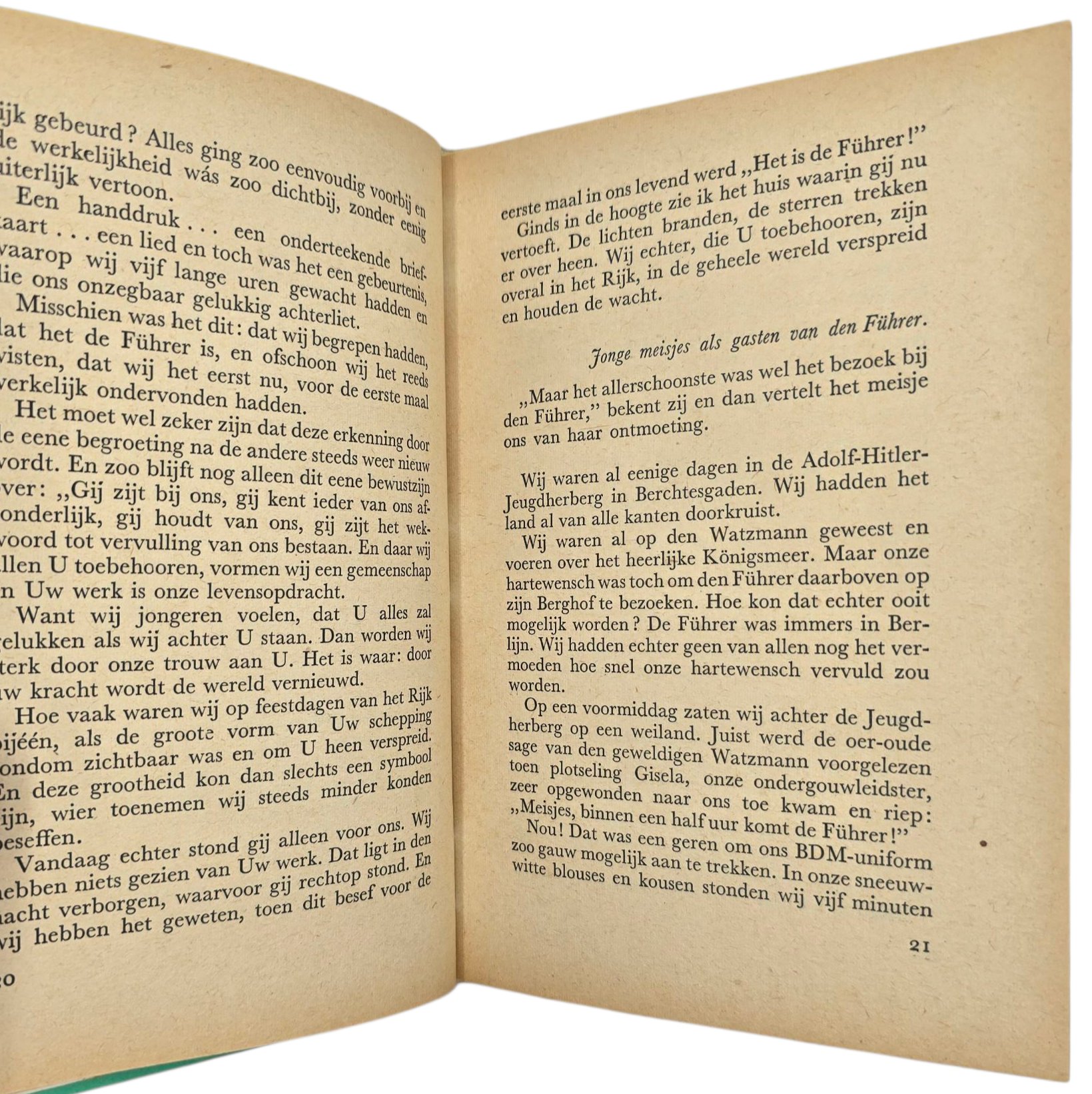 Original WW2 Dutch Collaboration NSB Book - Wij hebben den Führer gezien, Wilhelm Dissmann (1944) — image 5