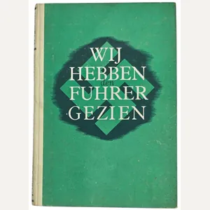 Original WW2 Dutch Collaboration NSB Book - Wij hebben den …