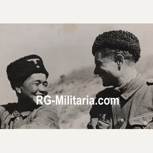 Original WW2 German Waffen SS Press Photo - Ostlegionen Eastern …