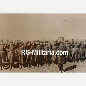 Original WW2 German Waffen SS Press Photo - Ostlegionen Eastern …