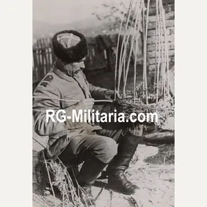 Original WW2 German Waffen SS Press Photo - Ostlegionen Eastern …
