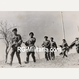 Original WW2 German Waffen SS Press Photo - Ostlegionen Eastern …
