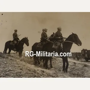 Original WW2 German Waffen SS Press Photo - Ostlegionen Eastern …