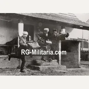 Original WW2 German Waffen SS Press Photo - Ostlegionen Eastern …