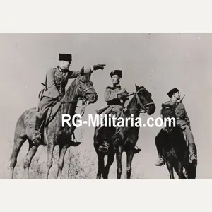 Original WW2 German Waffen SS Press Photo - Ostlegionen Eastern …