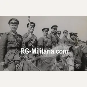 Original WW2 Belgian Waffen SS Press Photo - Ostlegionen Eastern …