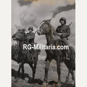 Original WW2 Belgian Waffen SS Press Photo - Ostlegionen Eastern …