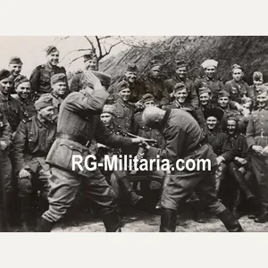 Original WW2 German Waffen SS Press Photo - Ostlegionen Eastern …
