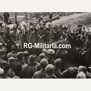 Original WW2 German Waffen SS Press Photo - Ostlegionen Eastern …