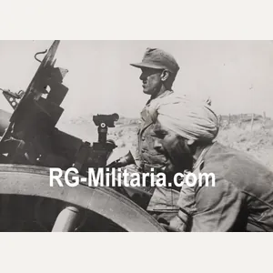 Original WW2 German Press Photo - Indian volunteers Legion Freies …