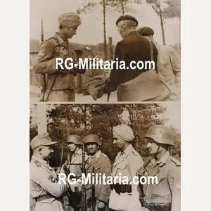 Original WW2 German Press Photo - Indian volunteers Legion Freies …