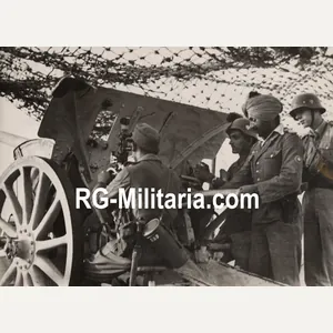 Original WW2 German Press Photo - Indian volunteers Legion Freies …