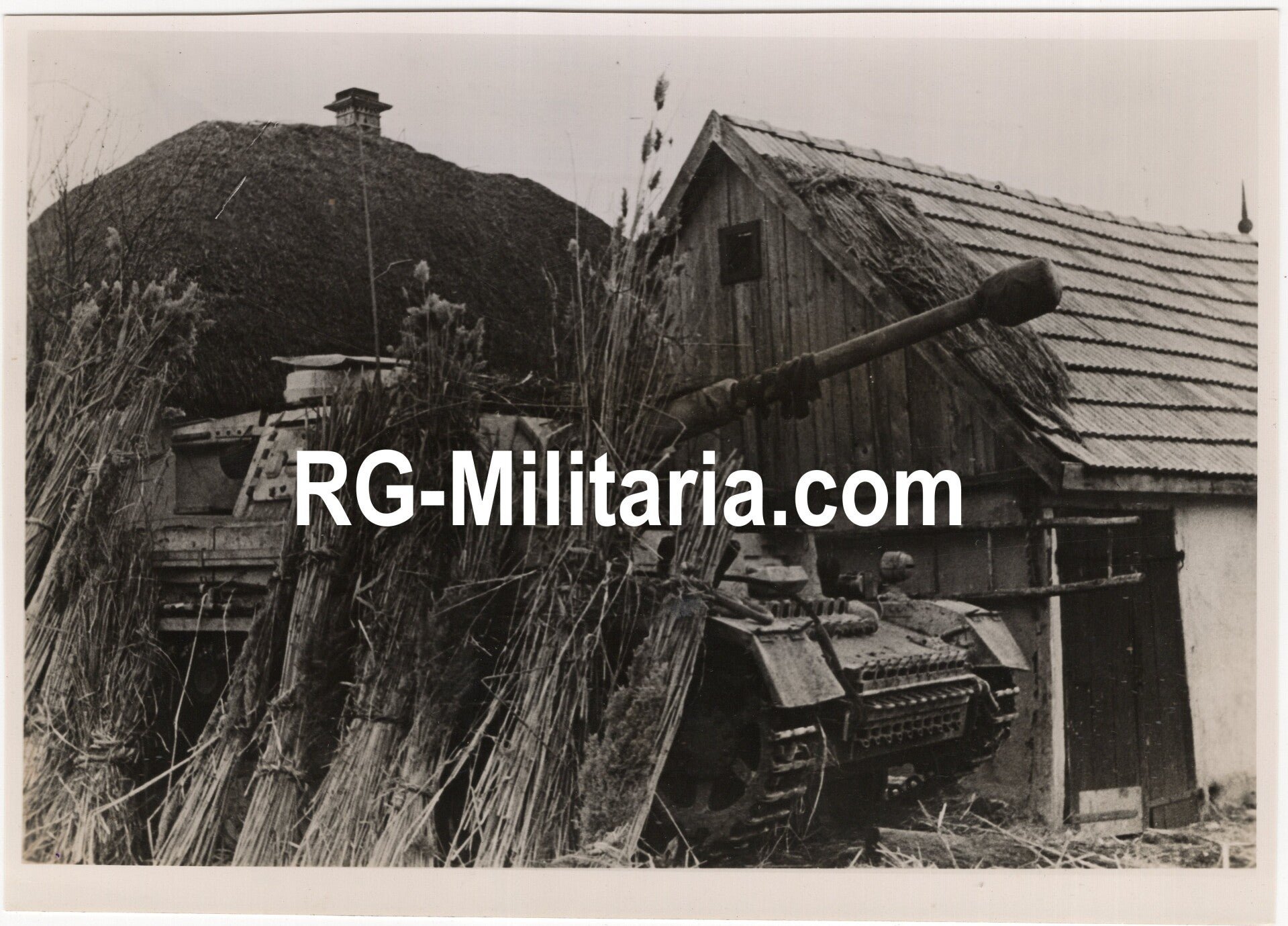 Original WW2 German Press Photo - German Panther Panzer Tank on the Eastern Front (1943) — image 3