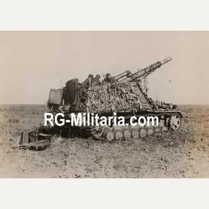 Original WW2 German Press Photo - Panzerfeldhaubitze 18M Hummel Sd. …