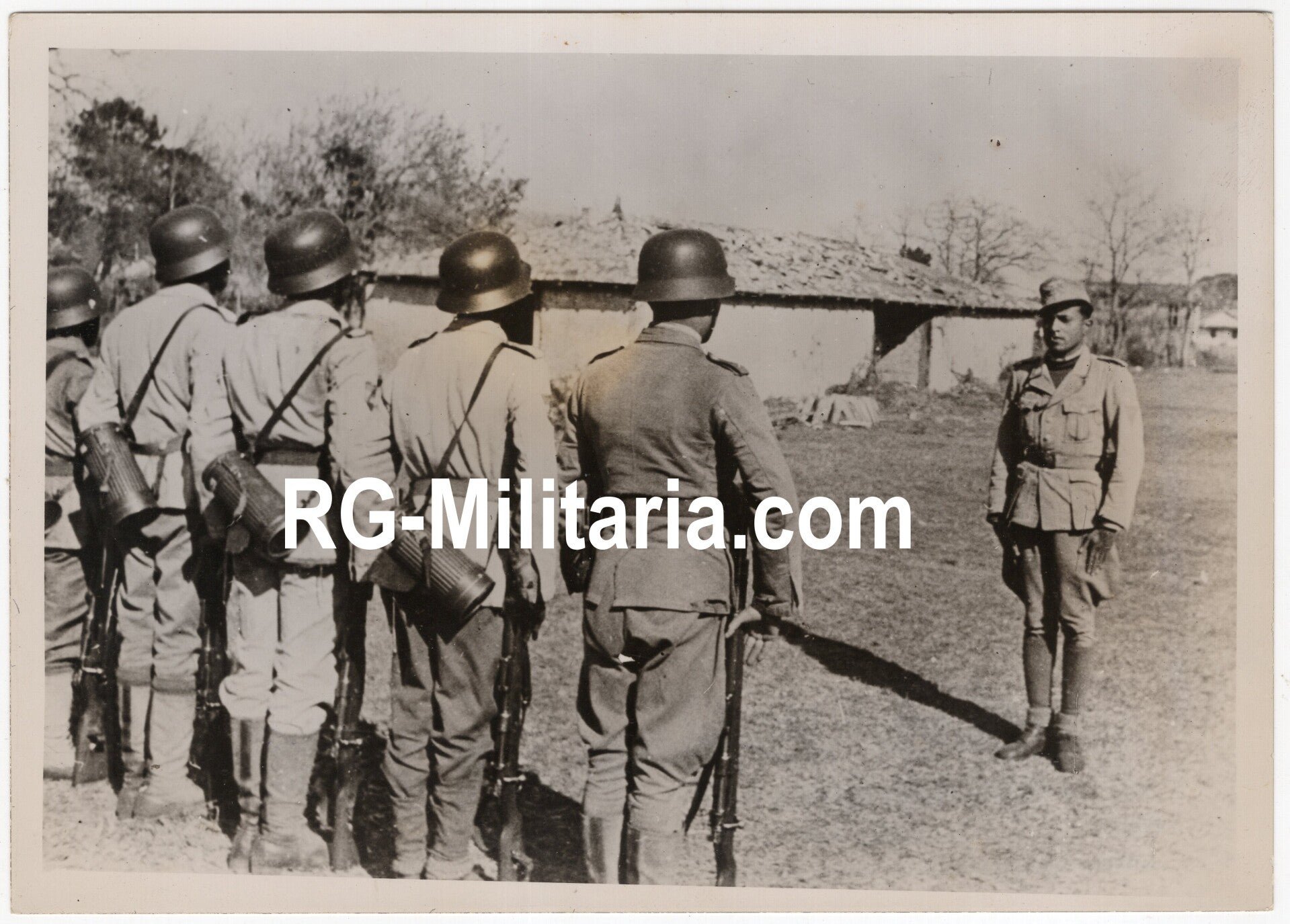 Original WW2 German Press Photo - Indian volunteers Legion Freies Indien, IR 950 training, Atlantic Wall, France (1944) — image 3