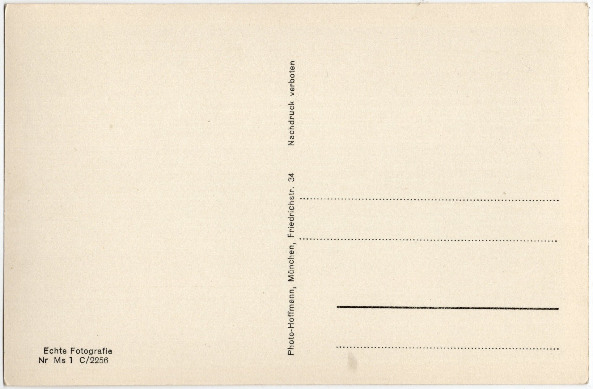 Original WW2 Dutch Collaboration NSB Postcard - Anton Mussert and Adolf Hitler — image 2