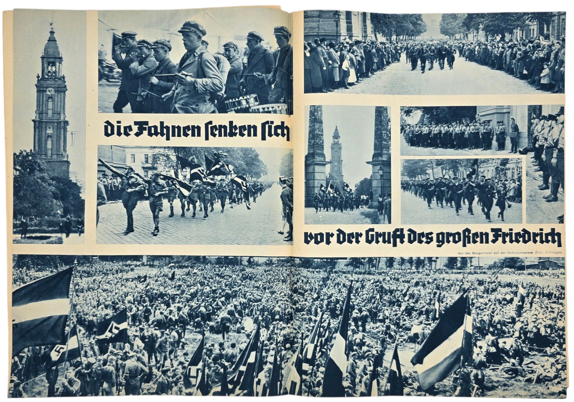 Original WW2 German Magazine - Der Jünge Nationalsozialist! Bundesblatt der Hitler Jugend, Sondernummer Potsdamm (1932) — image 4