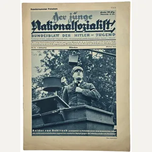 Original WW2 German Magazine - Der Jünge Nationalsozialist! Bundesblatt der …