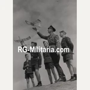 Original WW2 Dutch Waffen SS Press Photo - Reichsschule Valkenburg …