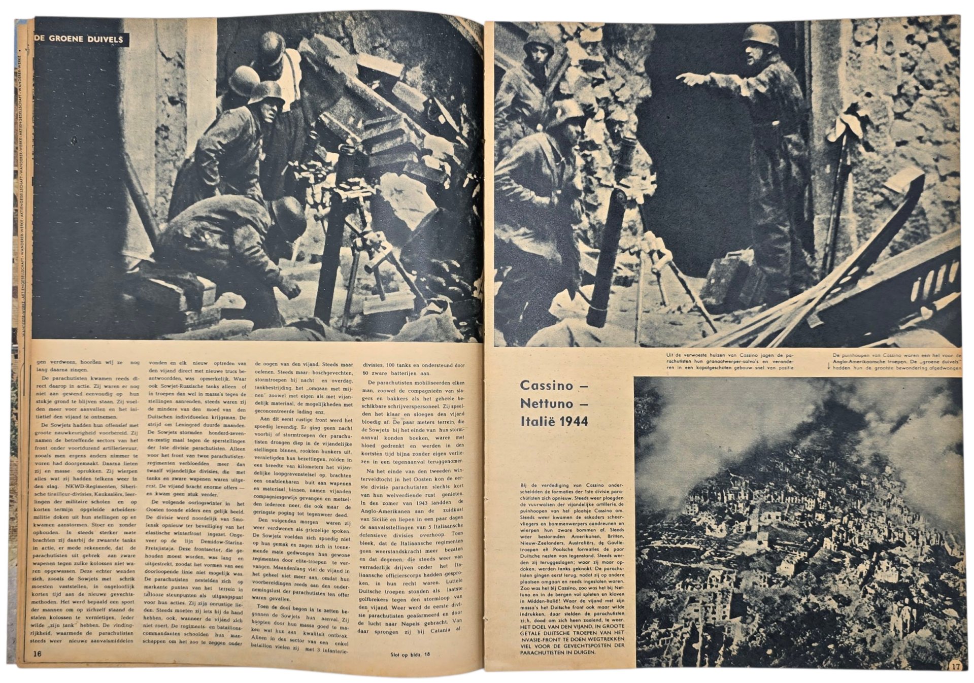 Original WW2 German Magazine - Signal No. 13. Dutch language (1944) — image 6