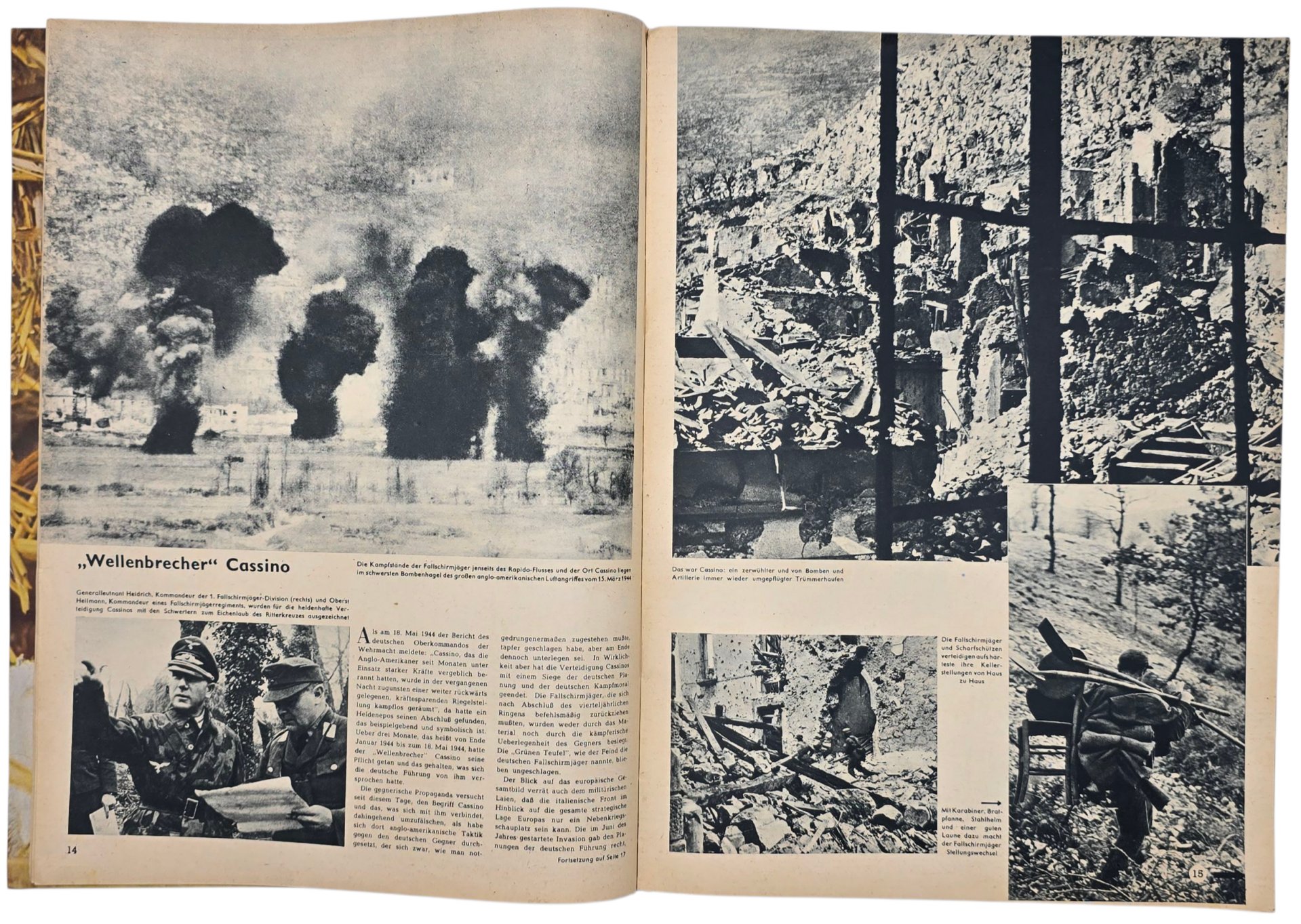 Original WW2 German Magazine - Signal No. 14. German language (1944) — image 3