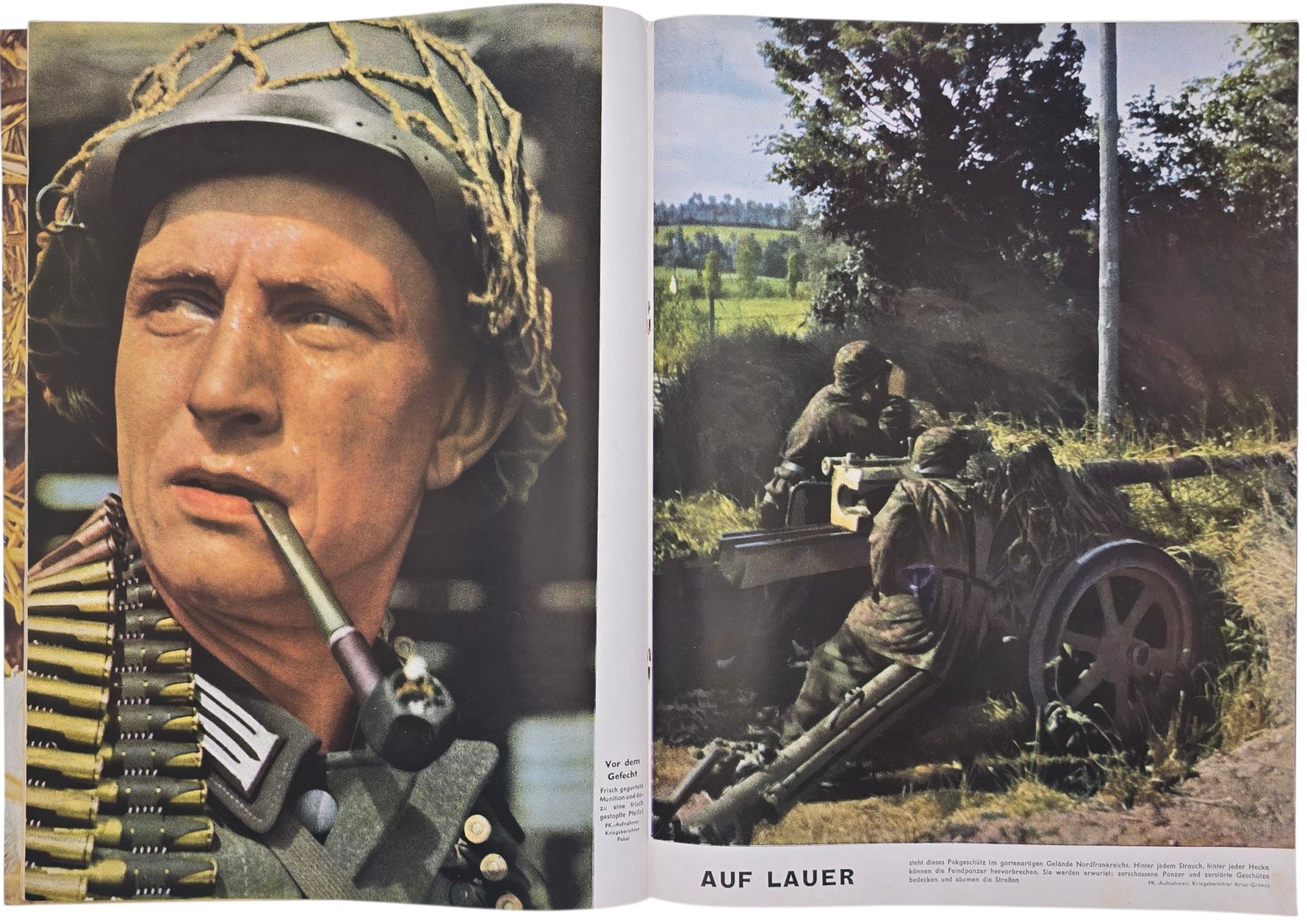 Original WW2 German Magazine - Signal No. 14. German language (1944) — image 4