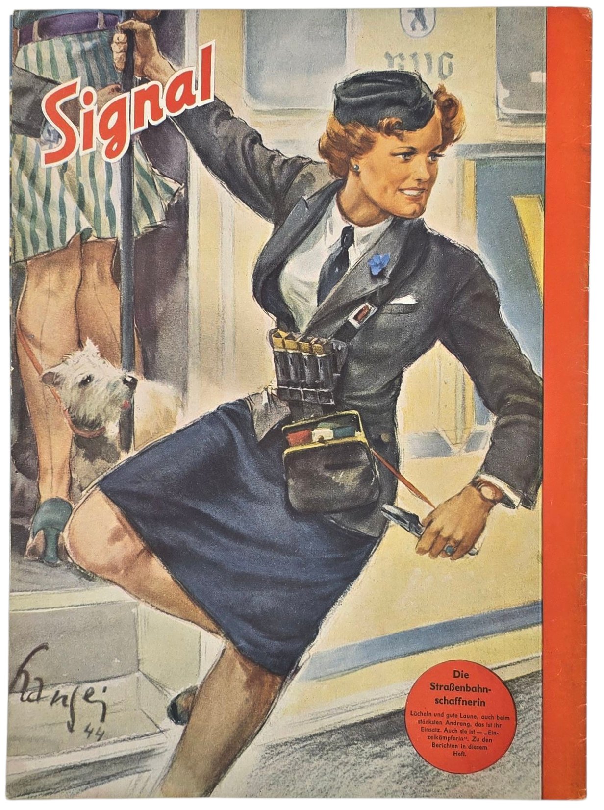 Original WW2 German Magazine - Signal No. 14. German language (1944) — image 6