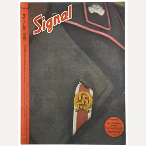 Original WW2 German Magazine - Signal No. 14. German language …