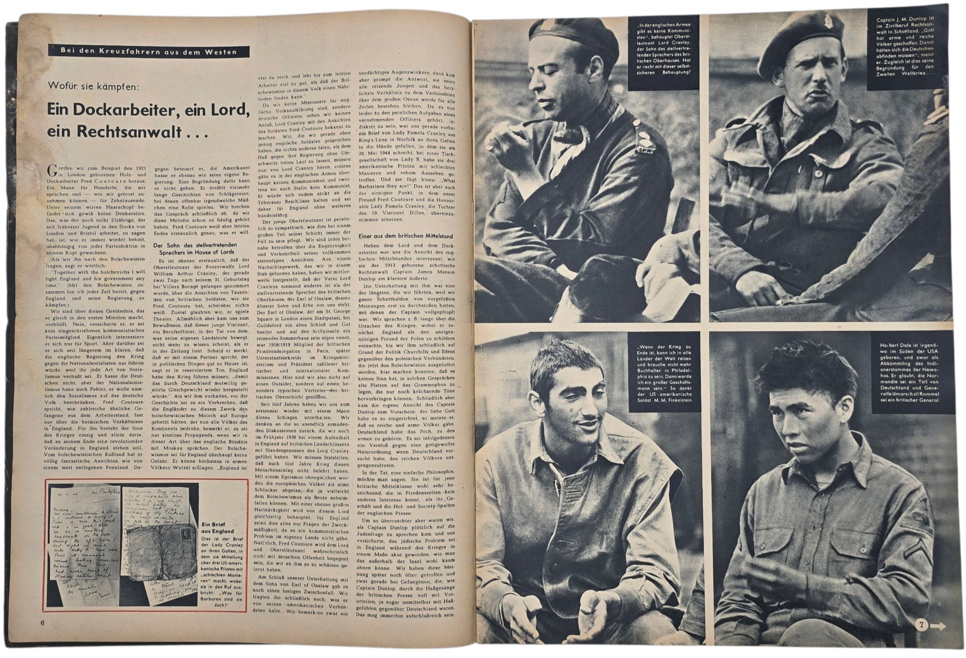 Original WW2 German Magazine - Signal No. 15, German language (1944) — image 3