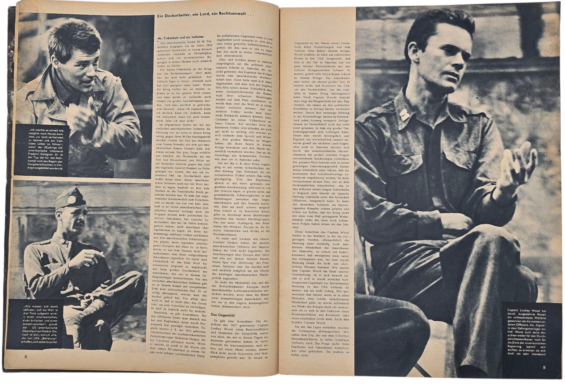 Original WW2 German Magazine - Signal No. 15, German language (1944) — image 4