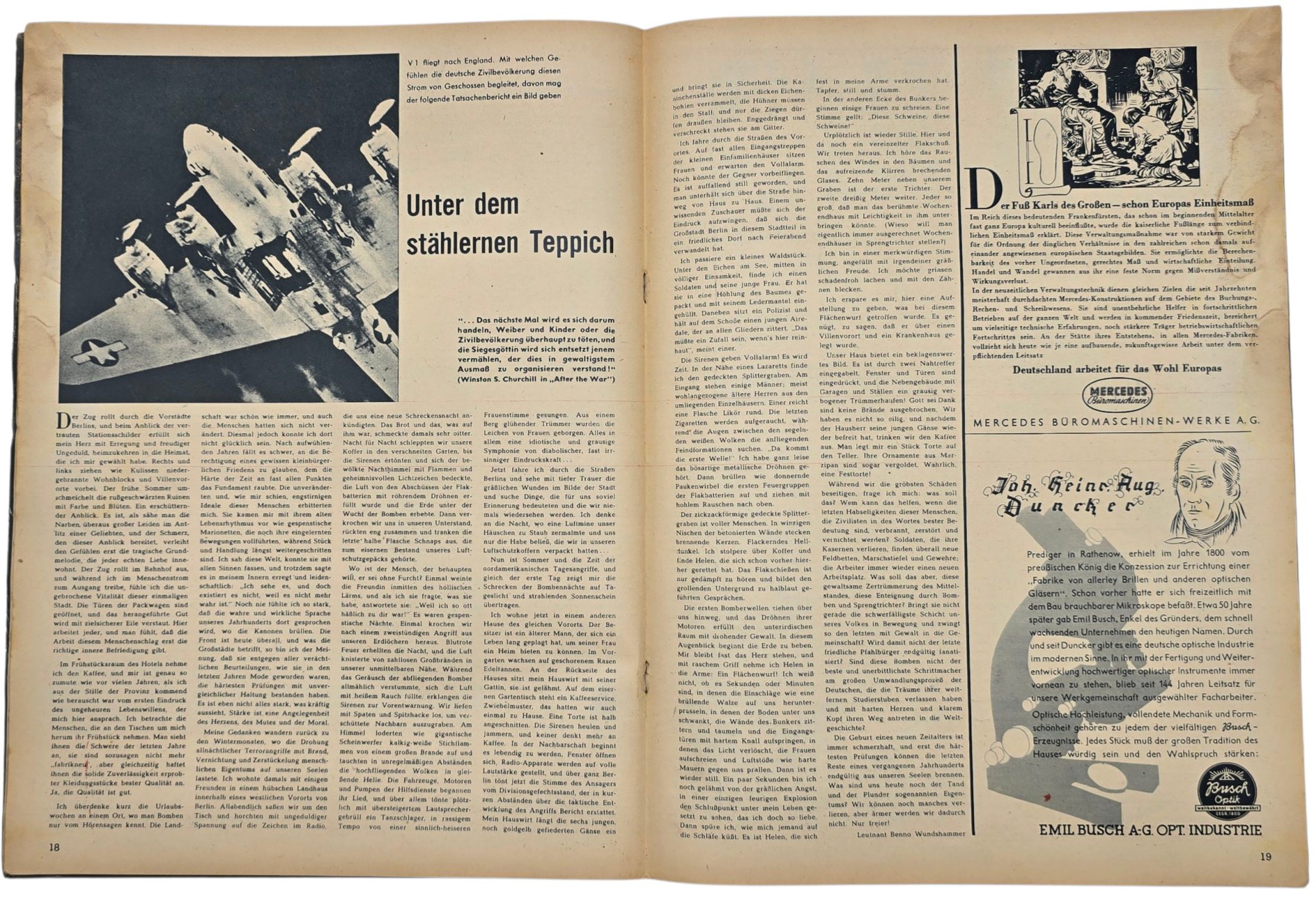 Original WW2 German Magazine - Signal No. 15, German language (1944) — image 6