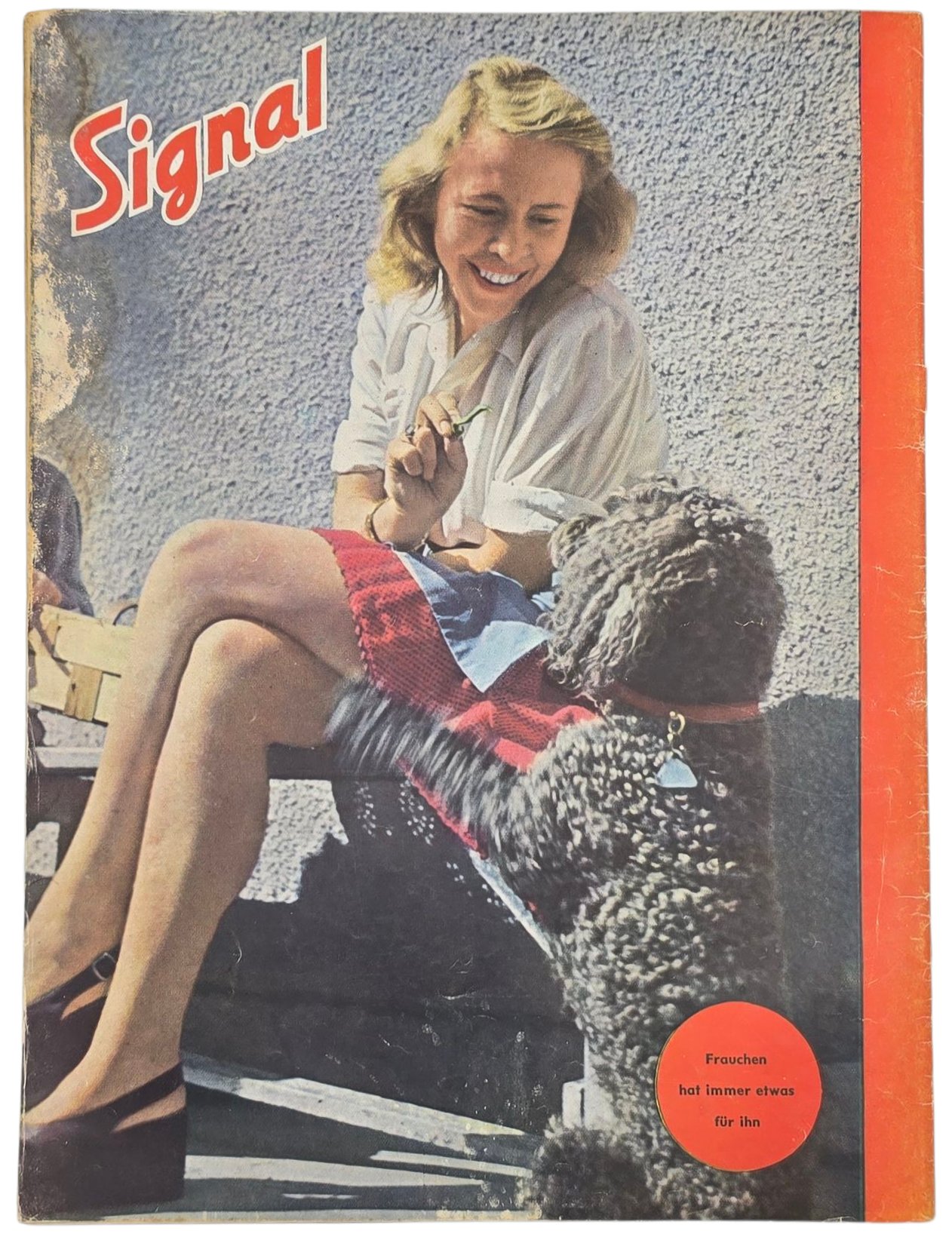 Original WW2 German Magazine - Signal No. 15, German language (1944) — image 8