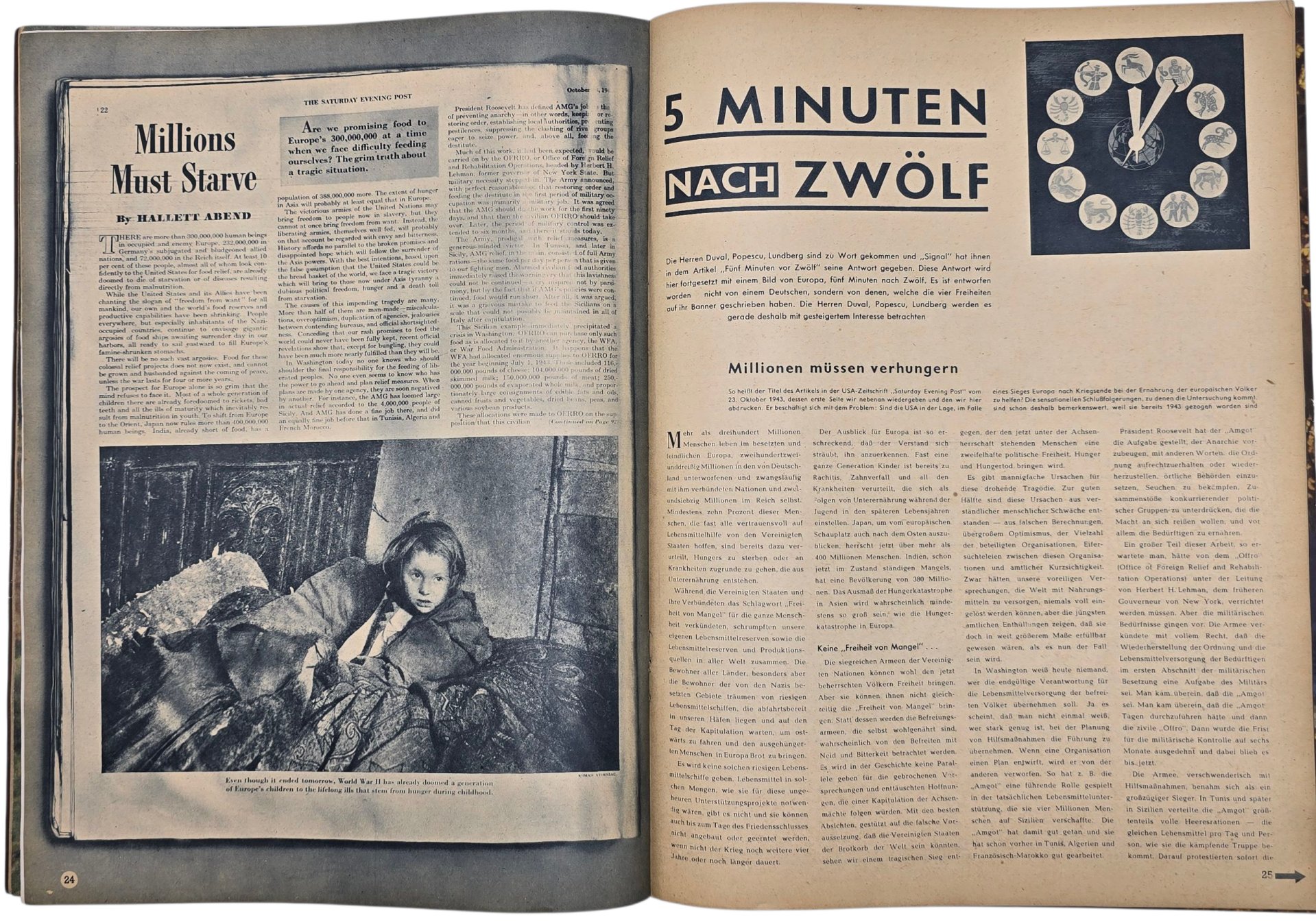 Original WW2 German Magazine - Signal No. 17, German language (1944) — image 5