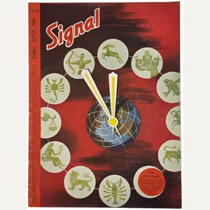 Original WW2 German Magazine - Signal No. 17, German language …